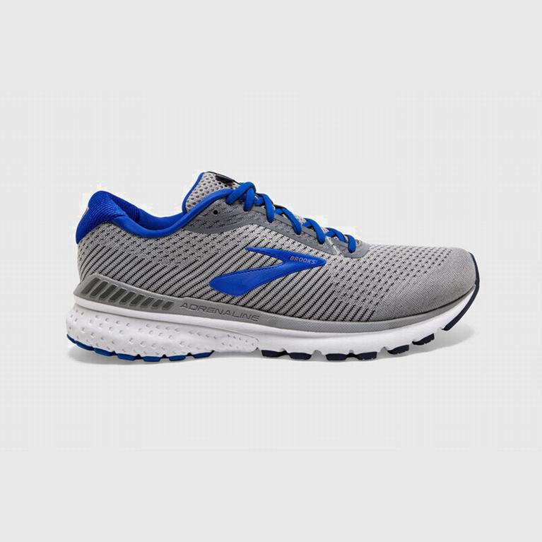 Pánske Brooks Adrenaline Gts 20 - Cestná Bežecká Obuv - Modre/Siva (35826-CGYN)